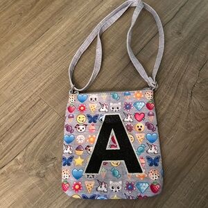 Justice Emoji Purse Grey